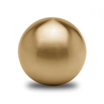 GFEC.037 Τάπα σωλήνα μπάλα βιδωτή, χρώμα μπρούτζος ματ, Ø 40mm