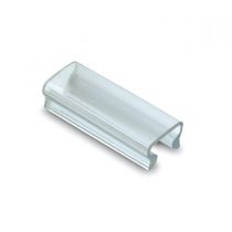 GFPR.270 Προφίλ πλαστικό σιγαστήρας γυαλιού για άνω οδηγό συρόμενης πόρτας ντουλαπιού, διαφανές