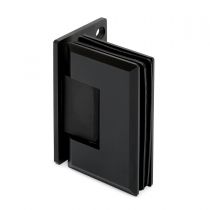 GFWD.017 Μεντεσές γυάλινης ανοιγόμενης πόρτας με μηχανισμό 8-10mm,χρ.μαύρο ανθρακί, γυαλί-τοίχο,max800mm-40Kg