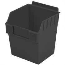 BX103-B Καλάθι αποθήκευσης 150x150x178mm μαύρο, πλαστικό, storbox