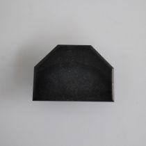 EE5019N Τάπα 46x32mm μαύρη, πλαστική