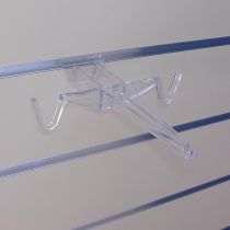 PF181-1 Βάση προβολής προιόντων 165mm, πάχος 4mm, για  ανοικτά γυαλιά, διαφανής, ακρυλική